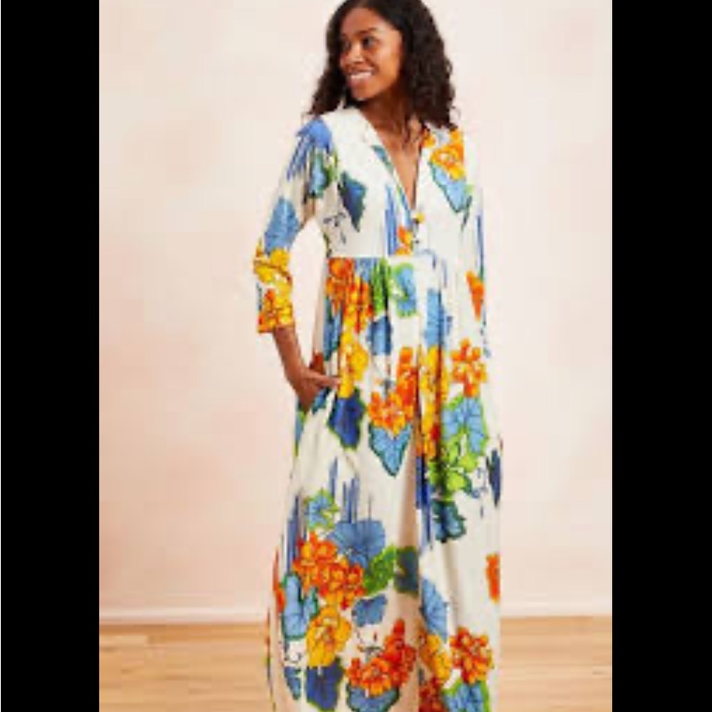 NWT from The Westside terrycloth floral dress
